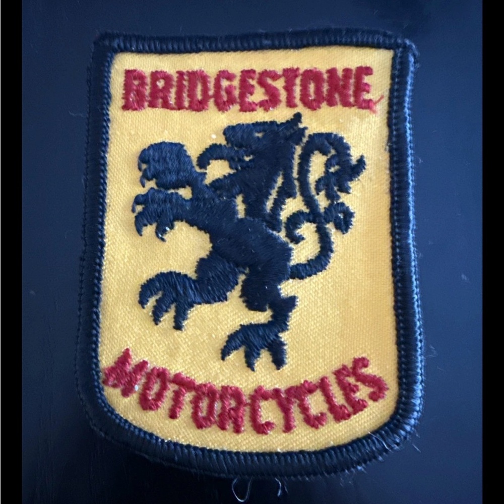 🏍️ Bridgestone Motorcycles Patch